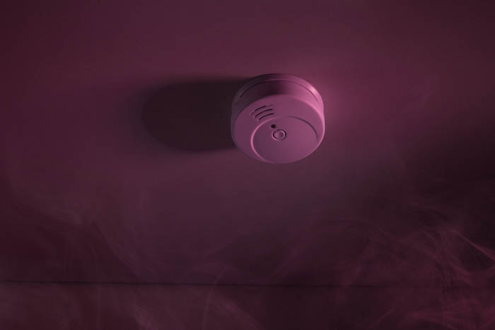 A Carbon Monoxide Alarm installed in a Dublin Home
